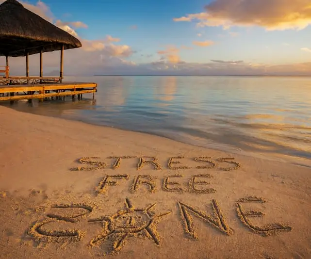 Anti-Stress-Coaching bei Heilbronn – „Stress Free Zone“ im Sand am Strand